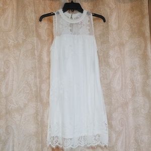 Little white lace dress